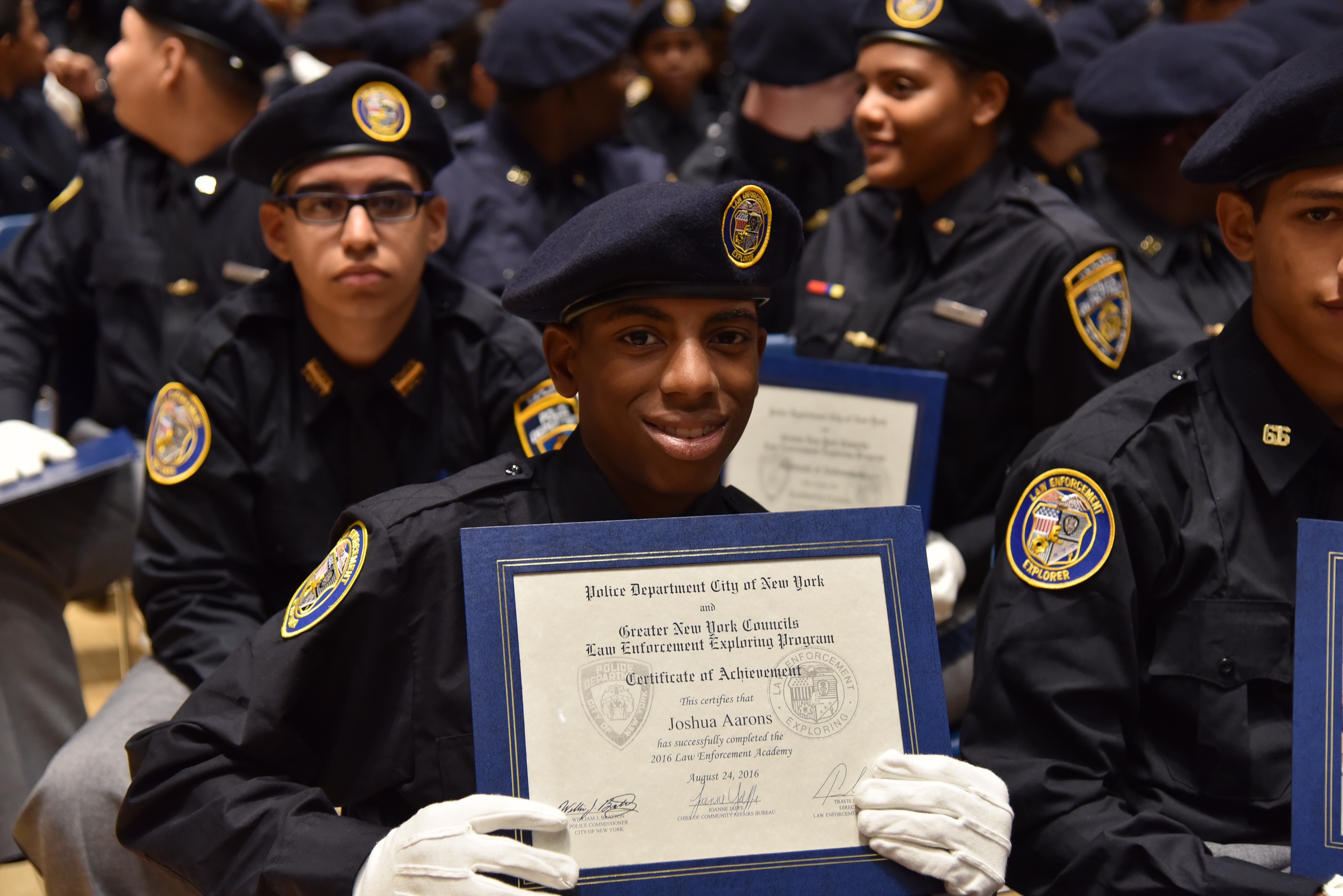 NYPD Explorers Graduate Law Enforcement Exploring Academy - NYPD News